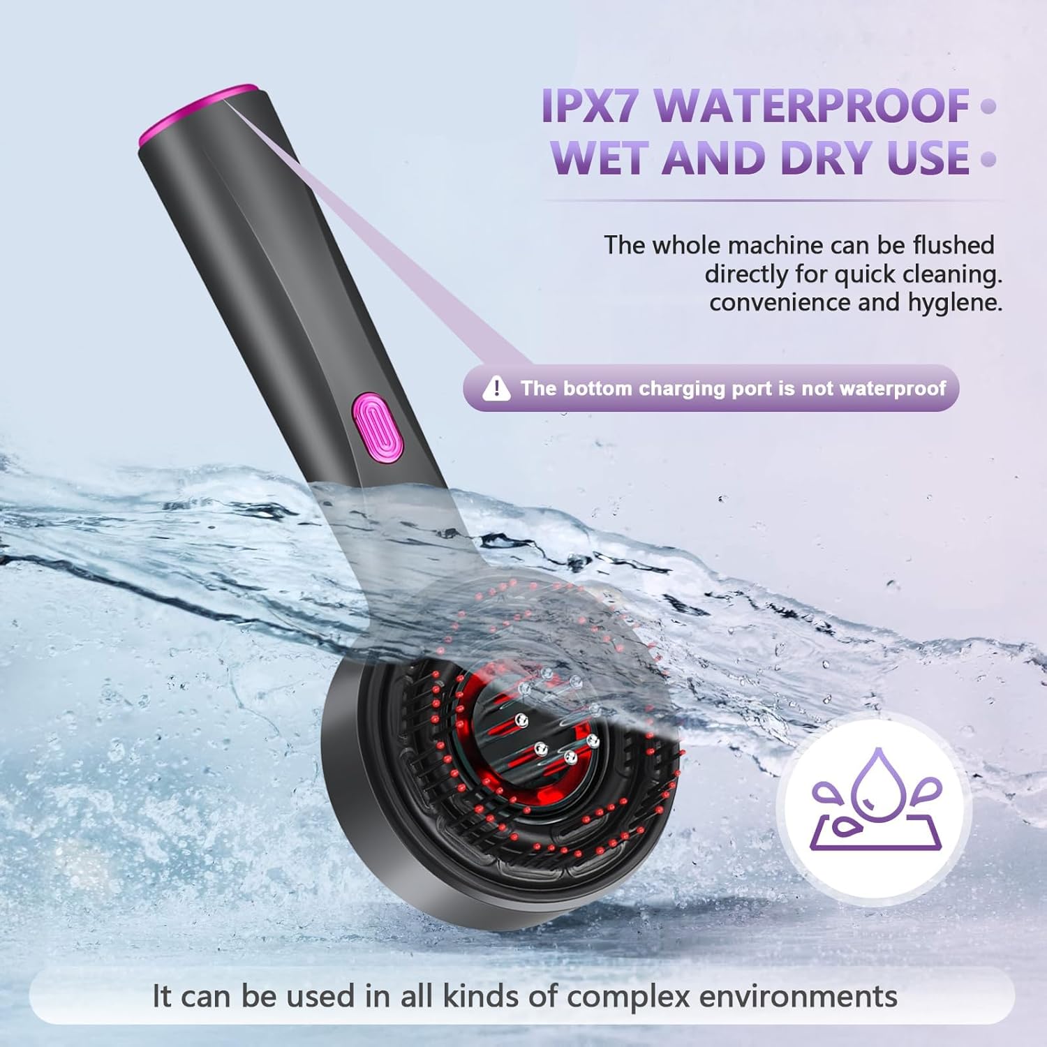 GlowScalp™ | Hair Oil Comb